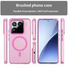 For Xiaomi 15 Pro MagSafe Frosted Translucent TPU + PC Full Coverage Phone Case(Pink) - 2