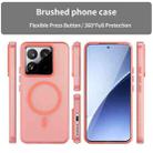For Xiaomi 15 Pro MagSafe Frosted Translucent TPU + PC Full Coverage Phone Case(Red) - 2