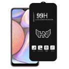 For Samsung Galaxy A10s High Aluminum Large Arc Full Screen Tempered Glass Film - 1