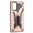 For Samsung Galaxy Note20 Shockproof TPU + PC Protective Case with Holder(Rose Gold) - 3
