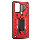 For Samsung Galaxy Note20 Shockproof TPU + PC Protective Case with Holder(Red) - 3