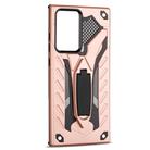 For Samsung Galaxy Note20 Ultra Shockproof TPU + PC Protective Case with Holder(Rose Gold) - 1