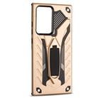For Samsung Galaxy Note20 Ultra Shockproof TPU + PC Protective Case with Holder(Gold) - 2