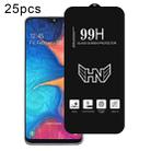 For Samsung Galaxy A20e 25pcs High Aluminum Large Arc Full Screen Tempered Glass Film - 1