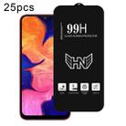 For Samsung Galaxy A10 25pcs High Aluminum Large Arc Full Screen Tempered Glass Film - 1