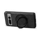 For Google Pixel 7 Pro Denior A14 Skin Feel Rotating Holder MagSafe Phone Case(Black) - 3