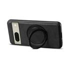 For Google Pixel 8 Denior A14 Skin Feel Rotating Holder MagSafe Phone Case(Black) - 3