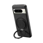 For Google Pixel 8 Pro Denior A14 Skin Feel Rotating Holder MagSafe Phone Case(Black) - 1