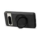 For Google Pixel 8 Pro Denior A14 Skin Feel Rotating Holder MagSafe Phone Case(Black) - 3