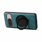 For Google Pixel 9 Denior A14 Skin Feel Rotating Holder MagSafe Phone Case(Blue) - 3