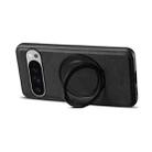 For Google Pixel 9 Pro XL Denior A14 Skin Feel Rotating Holder MagSafe Phone Case(Black) - 3