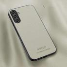 For Samsung Galaxy F15 HUIYI Leather Magnetic Phone Case(White) - 1