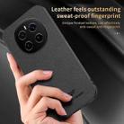 For Honor Magic7 HUIYI Leather Magnetic Phone Case(Brown) - 3