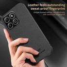 For Honor X6b HUIYI Leather Magnetic Phone Case(Blue) - 3