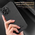 For Honor X6b HUIYI Leather Magnetic Phone Case(Black) - 3
