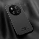 For Honor X60 Pro HUIYI Leather Magnetic Phone Case(Black) - 1