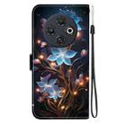 For Tecno Spark 30C Crystal Texture Colored Drawing Leather Phone Case(Little Lantern Flower) - 3