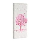 For iPhone 12 mini 3D Painted Pattern Horizontal Flip Leather Case with Holder & Card Slots & Photo Frame & Wallet(Pink Tree) - 2