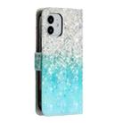 For iPhone 12 / 12 Pro 3D Painted Pattern Horizontal Flip Leather Case with Holder & Card Slots & Photo Frame & Wallet(Sea Water Sand) - 3