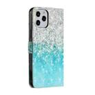 For iPhone 12 Pro Max 3D Painted Pattern Horizontal Flip Leather Case with Holder & Card Slots & Photo Frame & Wallet(Sea Water Sand) - 3