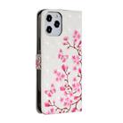 For iPhone 12 Pro Max 3D Painted Pattern Horizontal Flip Leather Case with Holder & Card Slots & Photo Frame & Wallet(Dielianhua) - 3