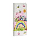 For iPhone 12 Pro Max 3D Painted Pattern Horizontal Flip Leather Case with Holder & Card Slots & Photo Frame & Wallet(Rainbow Cat Family) - 2