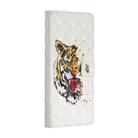 For Samsung Galaxy A21s 3D Painted Pattern Horizontal Flip Leather Case with Holder & Card Slots & Photo Frame & Wallet(Tiger) - 2