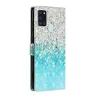 For Samsung Galaxy A21s 3D Painted Pattern Horizontal Flip Leather Case with Holder & Card Slots & Photo Frame & Wallet(Sea Water Sand) - 3