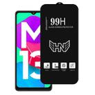 For Samsung Galaxy M13 India High Aluminum Large Arc Full Screen Tempered Glass Film - 1