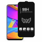 For Samsung Galaxy M10s High Aluminum Large Arc Full Screen Tempered Glass Film - 1