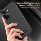 For vivo iQOO Neo9 HUIYI Leather Magnetic Phone Case(Brown) - 3