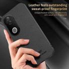 For vivo S20 HUIYI Leather Magnetic Phone Case(Black) - 3