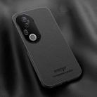 For vivo S20 Pro HUIYI Leather Magnetic Phone Case(Black) - 1