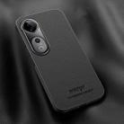 For vivo S19 Pro HUIYI Leather Magnetic Phone Case(Black) - 1