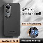 For vivo S19 Pro HUIYI Leather Magnetic Phone Case(Brown) - 2