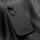 For vivo S19 HUIYI Leather Magnetic Phone Case(Black) - 1