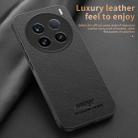 For vivo X100 Ultra HUIYI Leather Magnetic Phone Case(Brown) - 3