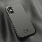 For vivo Y18 HUIYI Leather Magnetic Phone Case(Grey) - 1