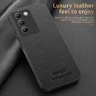 For vivo Y100 4G / IDN HUIYI Leather Magnetic Phone Case(Black) - 3