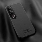 For vivo V50 Lite 4G / 5G HUIYI Leather Magnetic Phone Case(Black) - 1