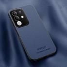 For vivo Y29 4G HUIYI Leather Magnetic Phone Case(Blue) - 1