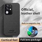 For vivo Y29 4G HUIYI Leather Magnetic Phone Case(Blue) - 2