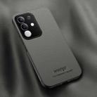 For vivo Y29 4G HUIYI Leather Magnetic Phone Case(Grey) - 1