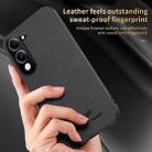 For vivo Y04 4G / Y29s 5G HUIYI Leather Magnetic Phone Case(White) - 3