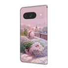 For Google Pixel 9 / 9 Pro Fresh Painted Leather Phone Case(Garden) - 3