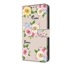 For Google Pixel 9 / 9 Pro Fresh Painted Leather Phone Case(Colored Flowers) - 2