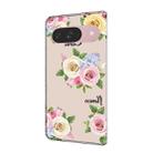 For Google Pixel 9 / 9 Pro Fresh Painted Leather Phone Case(Colored Flowers) - 3