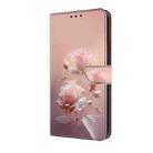 For Google Pixel 9 Pro XL Fresh Painted Leather Phone Case(Ceramic Flowers) - 2