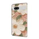 For Google Pixel 8a Fresh Painted Leather Phone Case(Sunflower) - 3