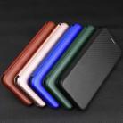 For OnePlus 5T Carbon Fiber Texture Horizontal Flip TPU + PC + PU Leather Case with Card Slot(Brown) - 8